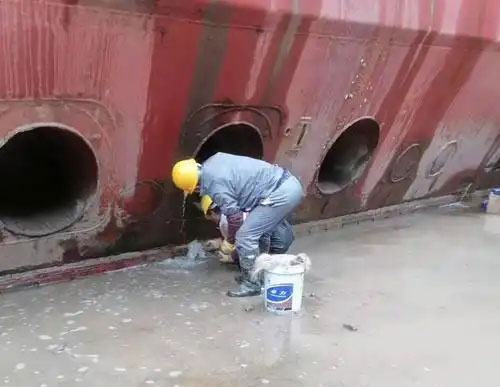 渔薪镇船坞堵漏